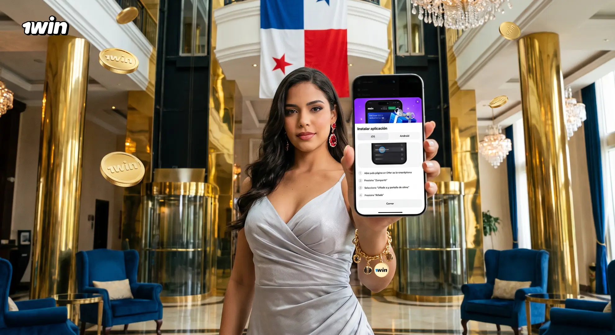 Instalación de la 1win App en iPhone desde Safari